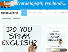 Tablet Screenshot of netdelojistik.com